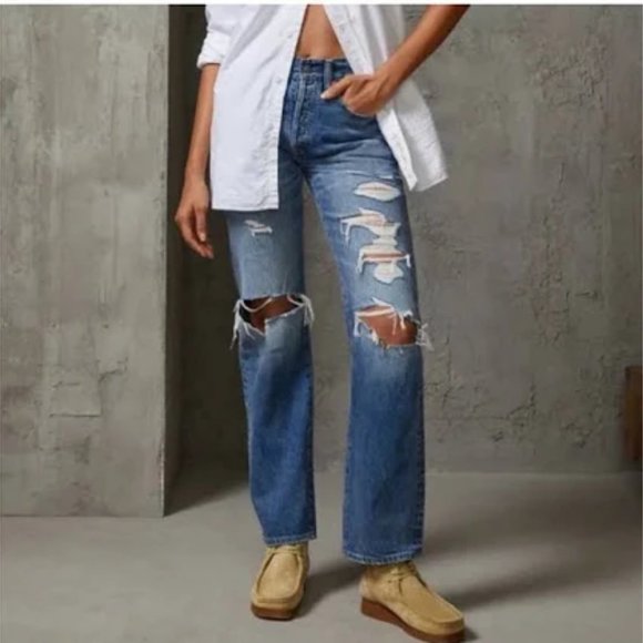 American Eagle Outfitters Denim - American Eagle AE77 The Western Button Fly Jeans